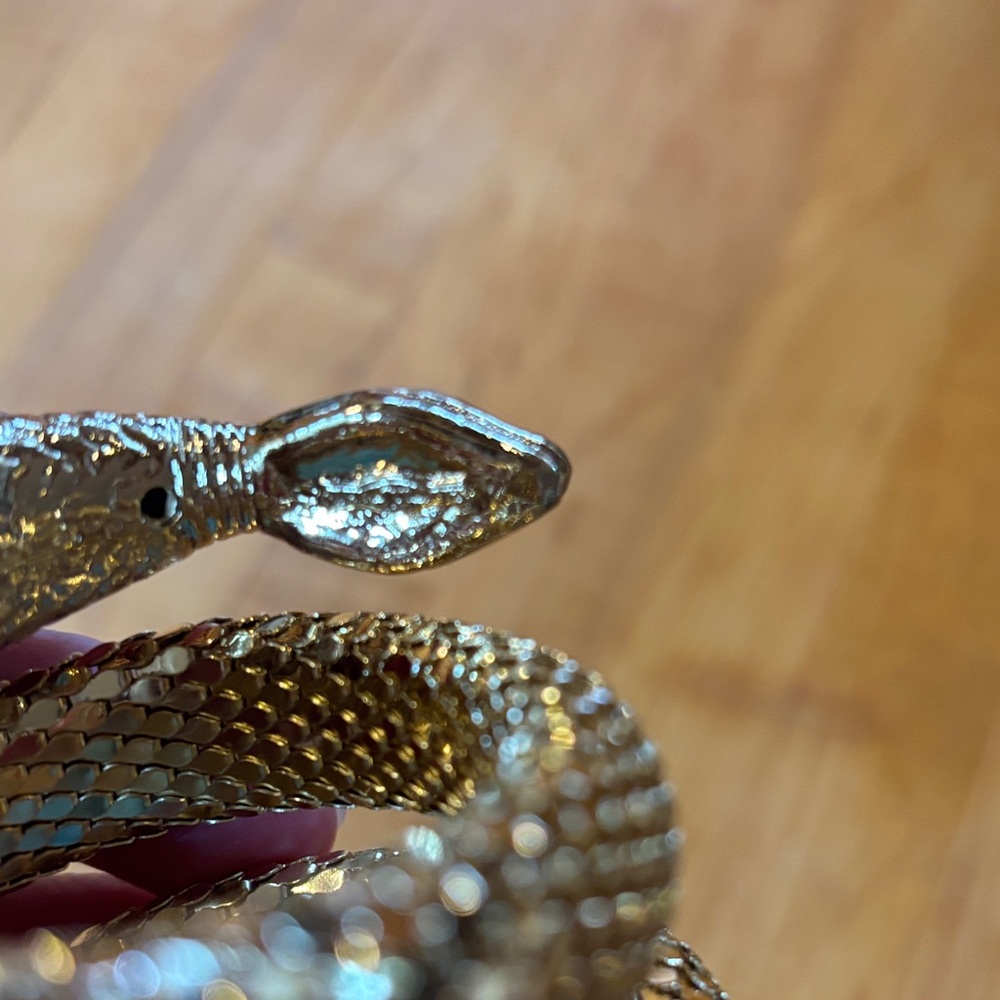 Whiting & Davis  vintage gold fill coil bracelet - Picture 5 of 14